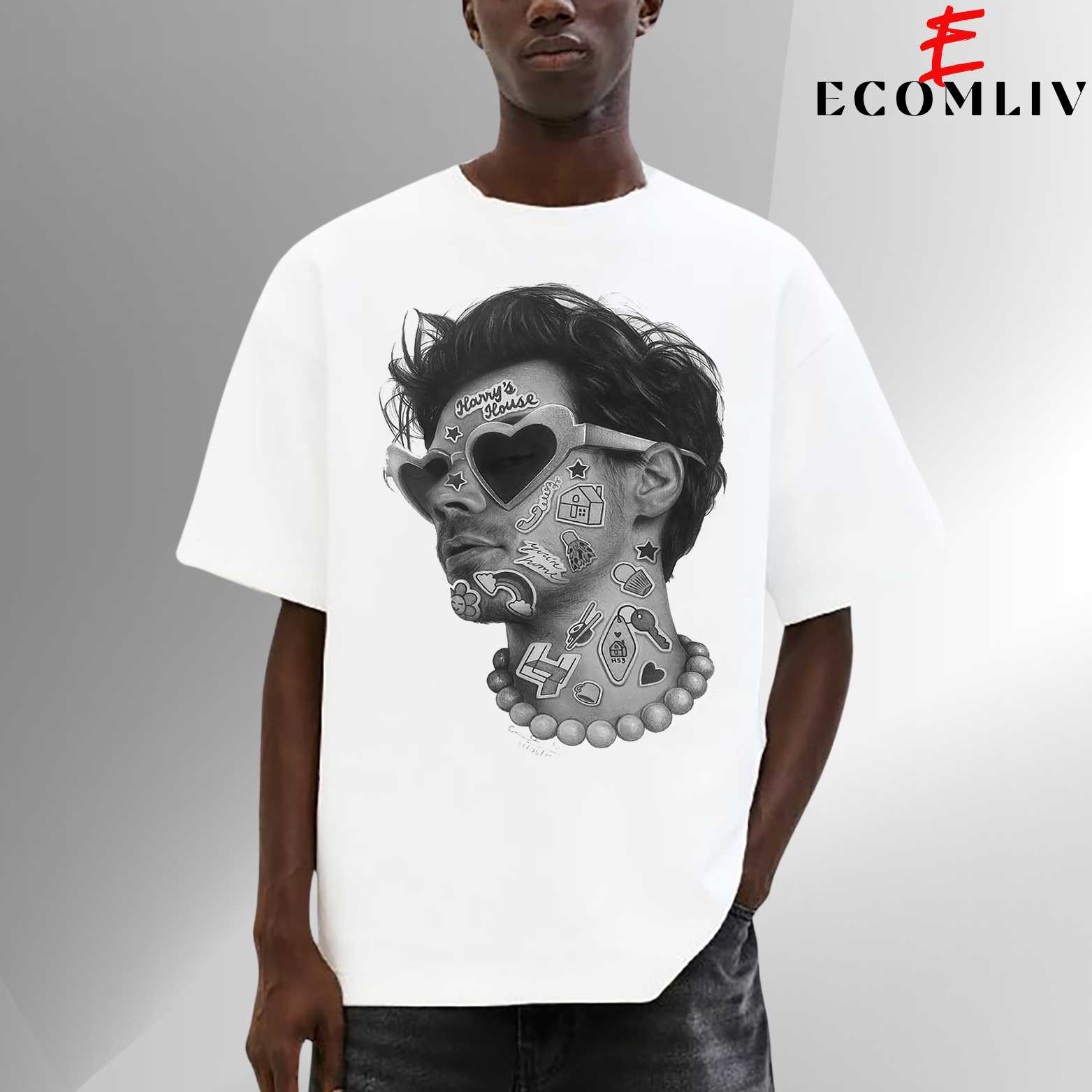 Harry Styles Retro Tour Tee, Unisex T Shirt, Collector Gift Shirt, Fan Streetwear Apparel